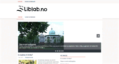Desktop Screenshot of liblab.no